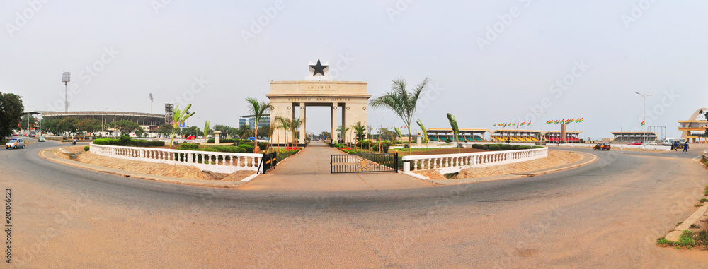 Photograph of Black Star Gate